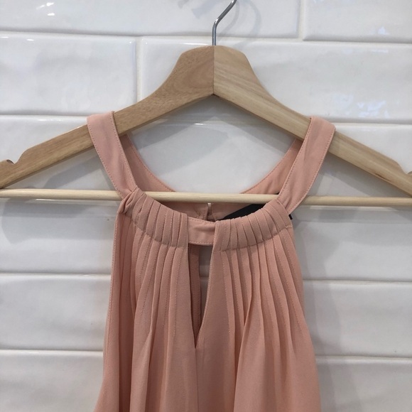 ANTHROPOLOGIE PINTUCKED HALTER TANK - Picture 6 of 9
